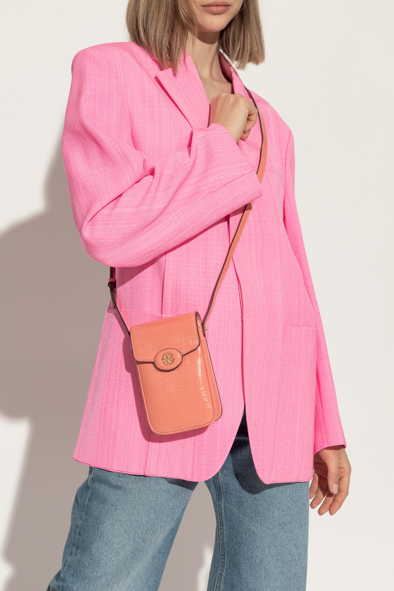 Tory Burch Light deals Pink Robinson Bag